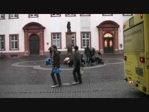 Flashmob-BrunnenAnbeten-Heidelberg 23.10.2009
