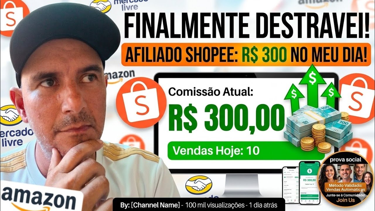 COMO VENDER NA SHOPEE COMO AFILIADO EM 2026: Estratégia e Resultados Reais