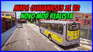 ????Gameplay Mapa Guaianases ZL V2 | Linha 3008 | Proton Bus Simulator | PBSU | Mods #cqmods