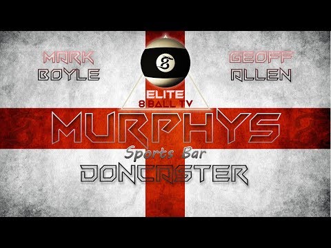 Mark Boyle v Geoff Allen - Murphy's English Open - Elite 8 Ball TV