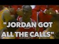 Comparing The Officiating For LeBron And The Officiating For Jordan