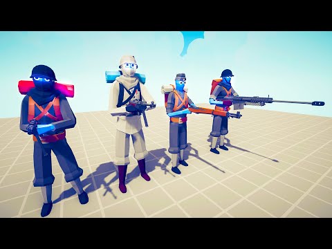 WW2 SOLDIERS vs 100x TRIBALS - Totally Accurate Battle Simulator TABS