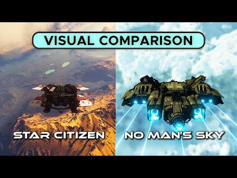 Star Citizen V No Man's Sky - Graphics Comparison [2025]