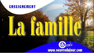 LA FAMILLE