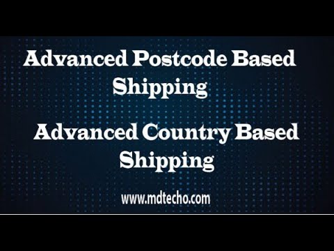Advance Postcode Based Shipping Opencart Demo By MD Techo