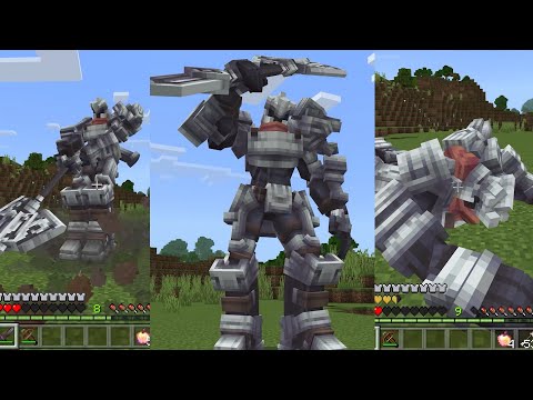 Honeyfrost - We added an EPIC Knight Boss to MINECRAFT!