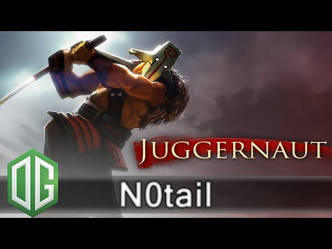 OG.N0tail Juggernaut  Gameplay  - Ranked Match - OG Dota 2