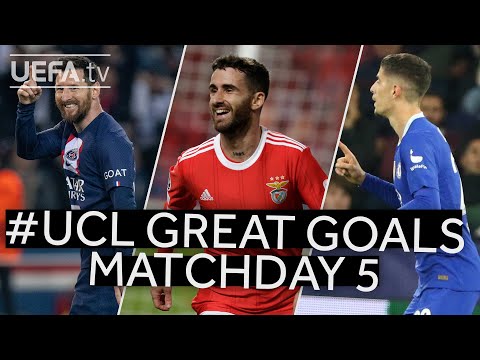 MESSI, SILVA, HAVERTZ | #UCL GREAT GOALS MATCHDAY 5