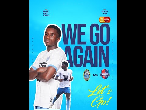 BROAD CITY vs IMPERIAL FC ; TCC CUP MATCHDAY 5 ; 6TH DEC. 2025 ; LEGACY PITCH ; KICK OFF 1PM