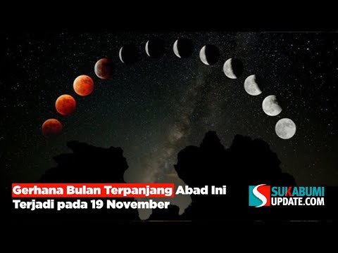 Gerhana Bulan Terpanjang Abad Ini Terjadi pada 19 November