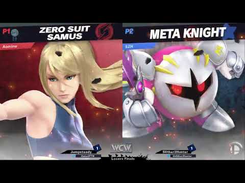 WCW 47 - Jumpsteady ( Zero suit Samus) VS S2H ( Metaknight) Losers Finals