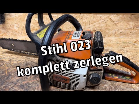 Stihl 023 | Überholen Part 1 | Zerlegen