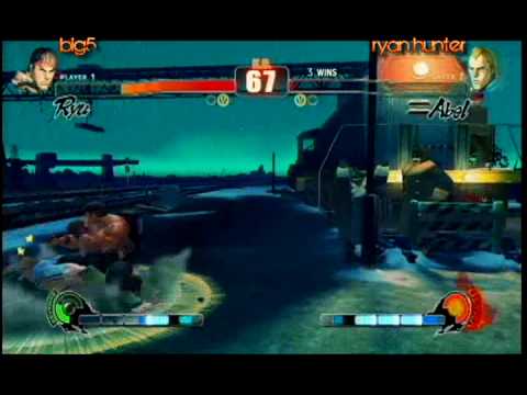 1/30/10 Street Fighter 4 Grind Time Big5 (Ryu) vs Ryan Hunter (Ab)