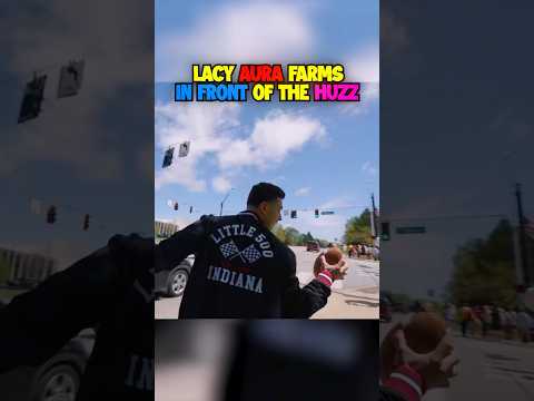 Lacy aura farms in front of the Huzz 😭🔥#fazelacy #fazeadapt