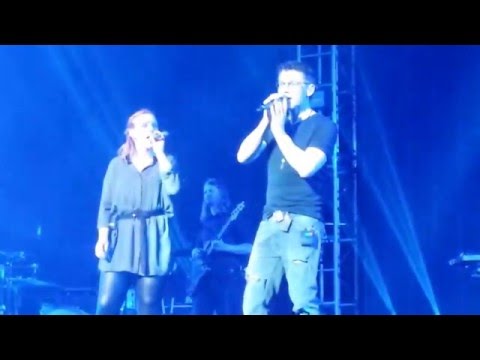 A-ha Anneli Drecker Crying in the rain - Koln 26.04.2016