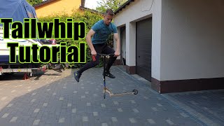 How to Tailwhip on a Scooter||In 8min|| (german)