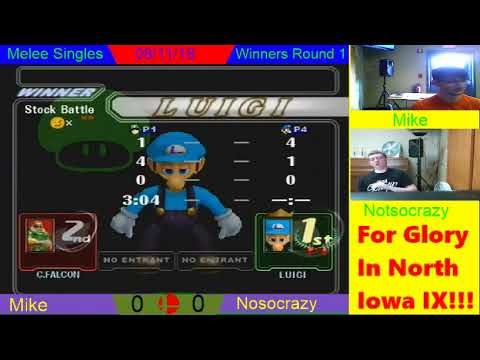 FGINI IX - Melee Singles - Winners Round 1 - Mike vs Notsocrazy