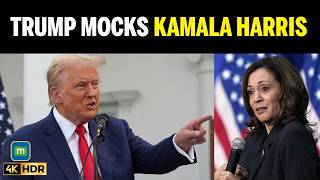 ‘She Would Have Made A Great President!’ Trump Mocks Kamala Harris