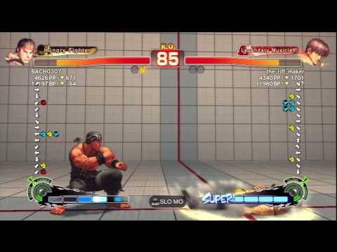 BACH0307 [Ryu] Vs the_riff_maker [Guy] SSF4 AE Japanese Online Ranked Matches - PSN
