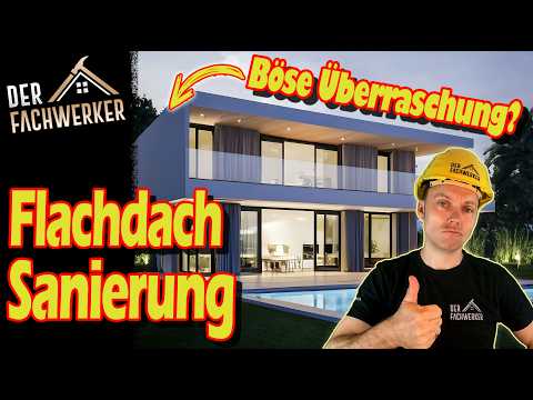 Das Spezielle an der Dämmung von Flachdächern!