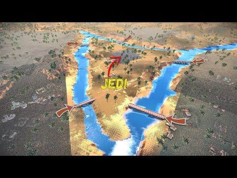 Can Jedi Defend Island From 2,000,000 Spartans - UEBS 2