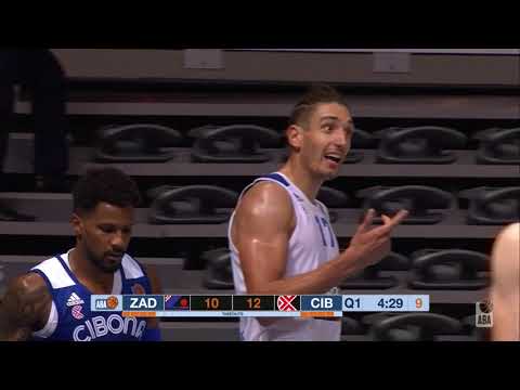 ABA Liga 2019/20, Round 4 match: Zadar - Cibona (25.10.2019)