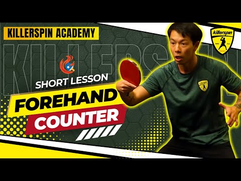 Forehand Counterhit: Master the Move | Table Tennis | Killerspin Skill Academy