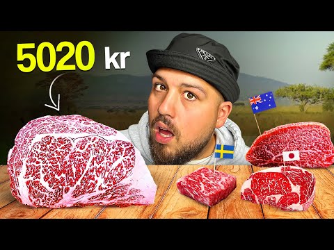 ÄTER KROKODIL & VÄRLDENS DYRASTE KÖTT *SJUKT!!*