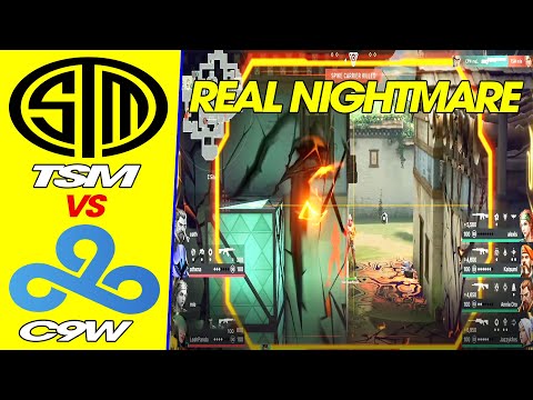 TSM vs C9W- VALORANT HIGHLIGHTS | Verizon VCT Game Changers Series 1 Main Event-Part 3