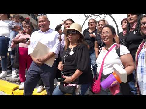 Caminata para erradicar la violencia de género.