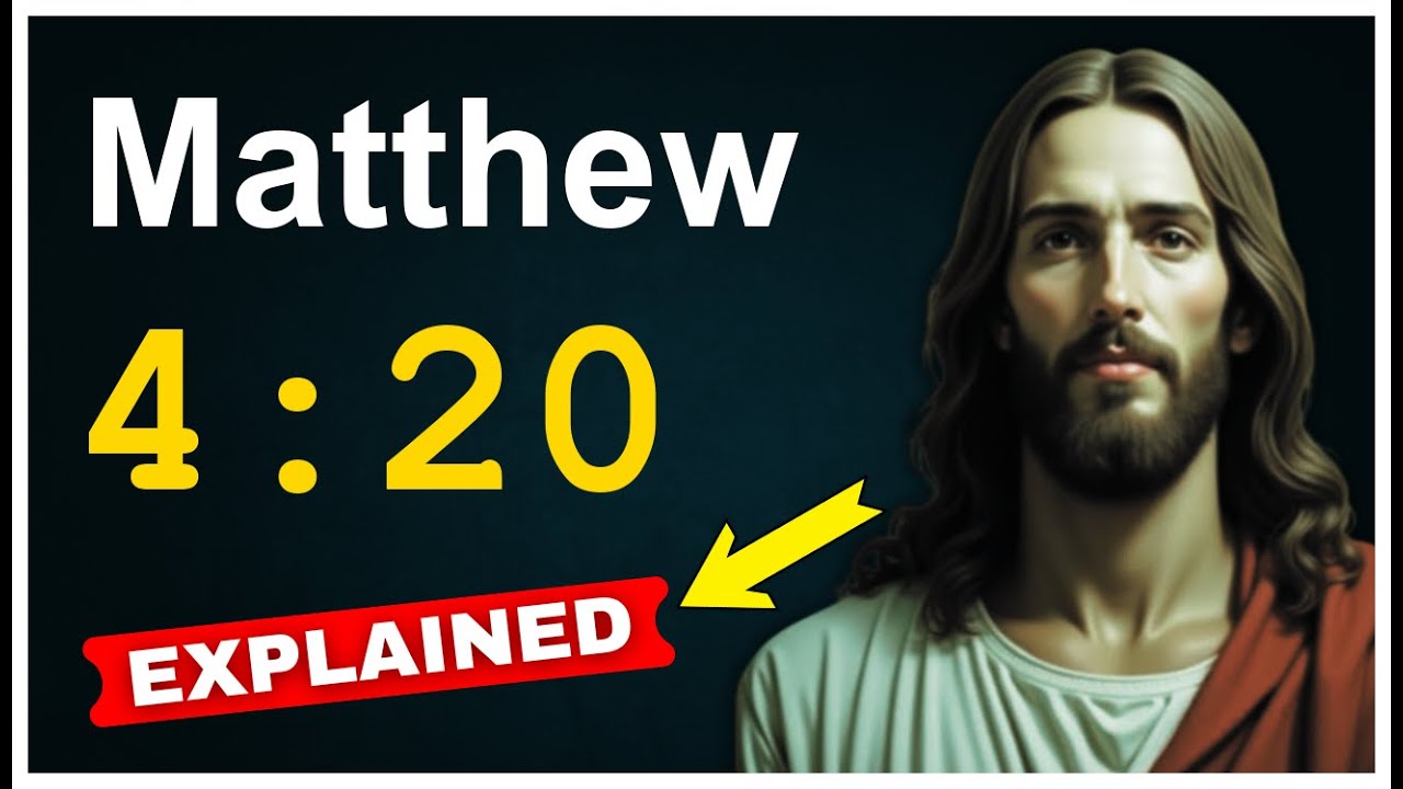Matthew 4:20 Explained - Why Did Peter and Andrew Immediately Follow Jesus?