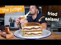 The Judge’s FRIED Salami GRILLED CHEESE