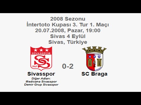 Sivasspor 0-2 Braga