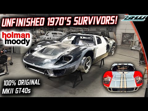 Holman Moody is Building The LAST Original Ford GT40 MKII Chassis In The World! (Insane History)