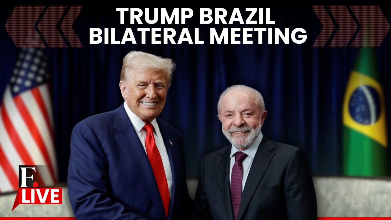 Trump LIVE: President Donald Trump Meets Brazilian President Lula | US Brazil Relations| US Trump