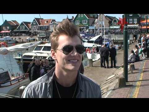 Interview Alexey Vorobyov Eurovision 2011   Russia