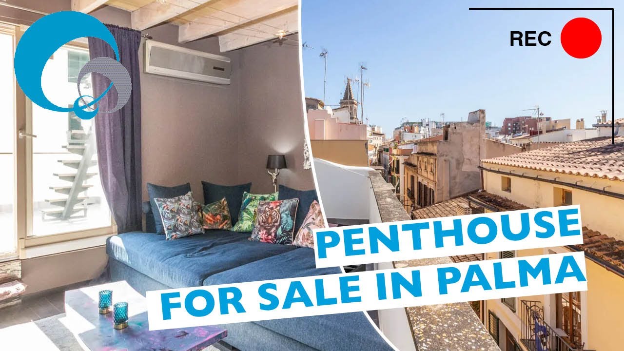 Unique penthouse with various terraces in charming Old Town