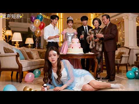 全家人斥巨資給養女辦生日宴，竟縱容她給親女下毒！重生後她不再搖尾乞憐，當場斷親揭露養女惡毒面目，他們這才幡然醒悟，後悔莫及！#星星之焰 #棠聲短劇 #drama #短劇 #愛情 #灰姑娘 #虐文