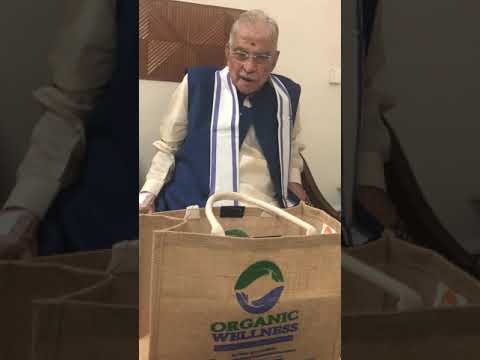 Dr Murli Manohar Joshi ji sharing his views on Organic Wellness business model and Products.