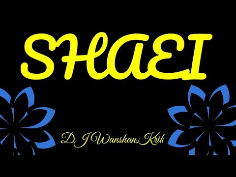 Shaei (DJ Wanshan ft.Krik) - Lyrics