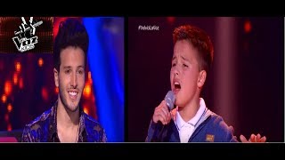 Juanse Laverde canta Cómo Mirarte y hace llorar a Sebastián Yatra | La Voz Kids Colombia 2018