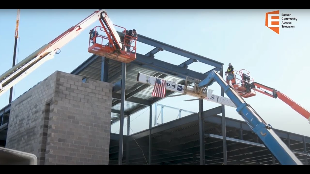 Easton Public Safety Building Topping off Ceremony 10/09/25