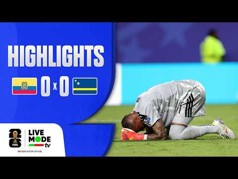 Equador 0-0 Curaçao (WC 2026)