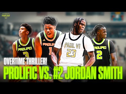 #1 PG Naz Anderson & #5 Caleb Holt GET TESTED by #1 SG Jordan Smith in OVERTIME THRILLER! Upset??