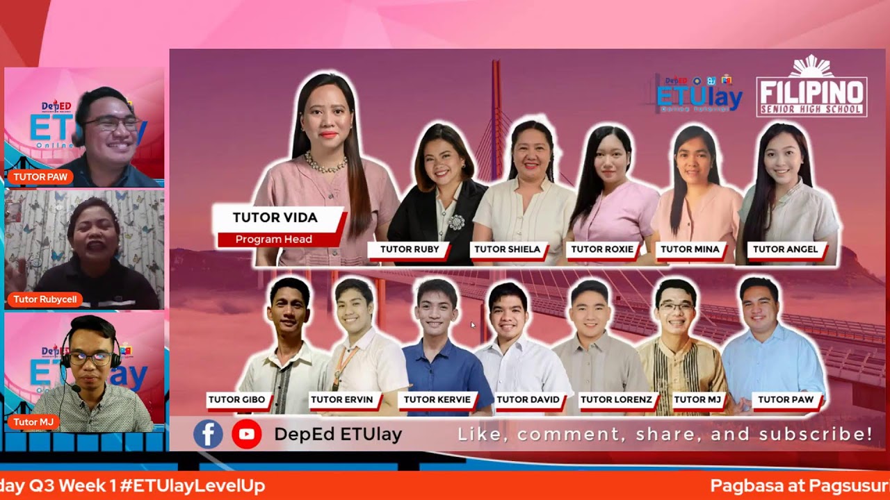 Pagbasa at Pagsusuri ng Iba't-Ibang Teksto...  - Wednesday Q3 Week 1 #ETUlayLevelUp