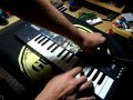Greightbit Circuit Bent Casio PT 100 W Turntable Touh Contact And Lando
