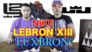 Nike LEBRON XIII 'Luxbron' All Star Weekend Sneaker Release