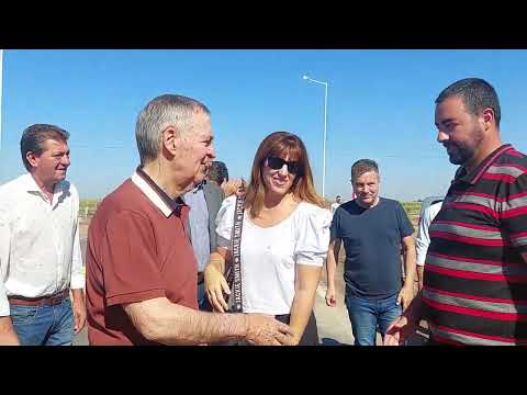 Schiaretti habilitó el acceso Colonia Videla - Ruta 10