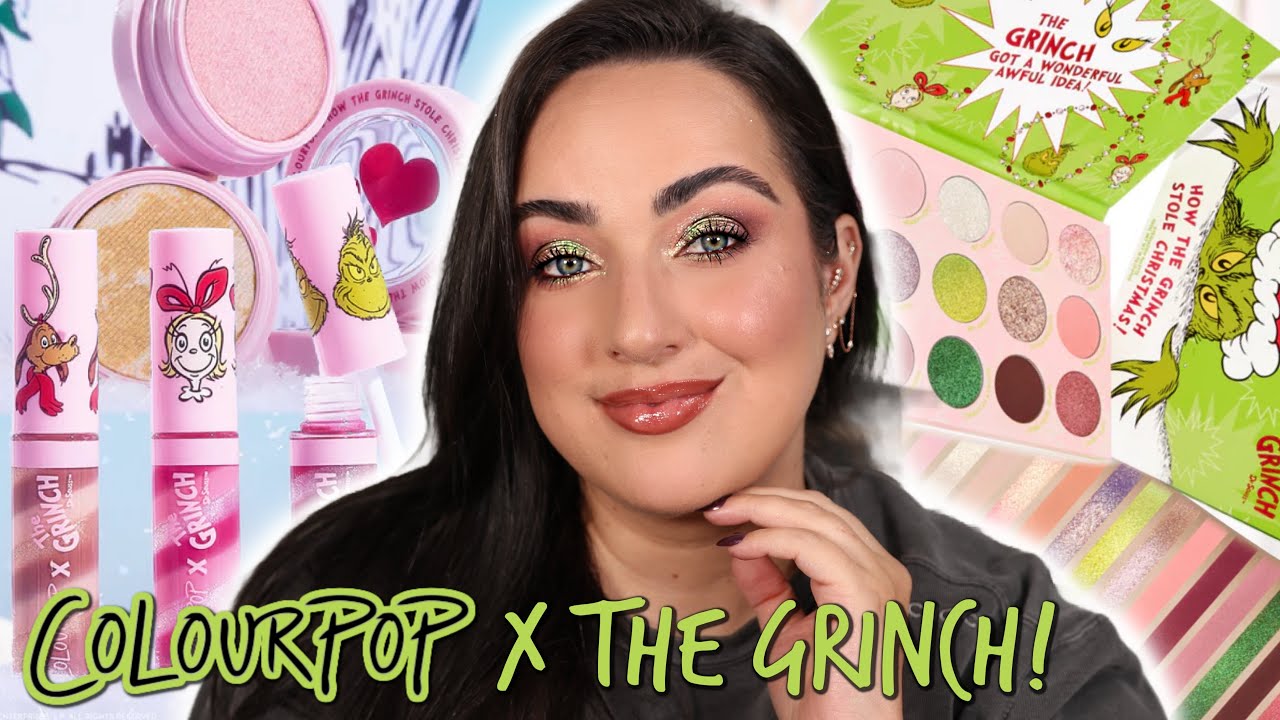 I DIDN’T EXPECT TO LIKE THIS... BUT WOW! 🎄 | ColourPop x The Grinch Collection