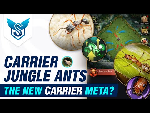 Carrier Jungle Ants: The New Carrier Meta - The Ants: Underground Kingdom [EN]